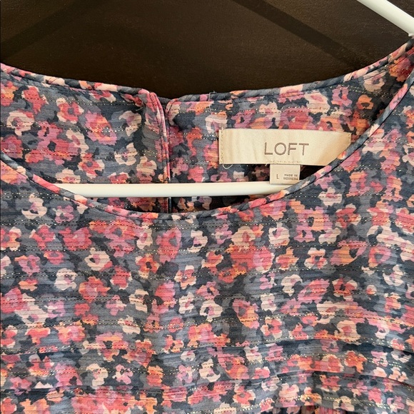 LOFT Floral Blouse - Picture 4 of 5